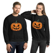 Classic Jack-O'-Lantern Halloween Unisex Sweatshirt - Image 5