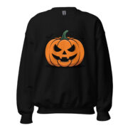 Classic Jack-O'-Lantern Halloween Unisex Sweatshirt - Image 4