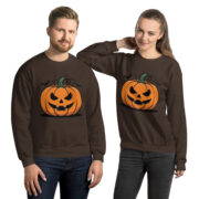 Classic Jack-O'-Lantern Halloween Unisex Sweatshirt - Image 6