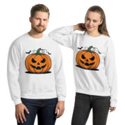 Classic Jack-O'-Lantern Halloween Unisex Sweatshirt - Image 8