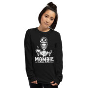 The "Mombie" Glow-in-the-Dark Long Sleeve Tee - Image 2