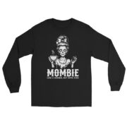 The "Mombie" Glow-in-the-Dark Long Sleeve Tee - Image 4