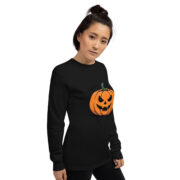 Classic Jack-O'-Lantern Unisex Long-Sleeve T-Shirt - Image 6