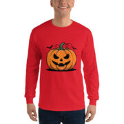 Classic Jack-O'-Lantern Unisex Long-Sleeve T-Shirt - Image 4