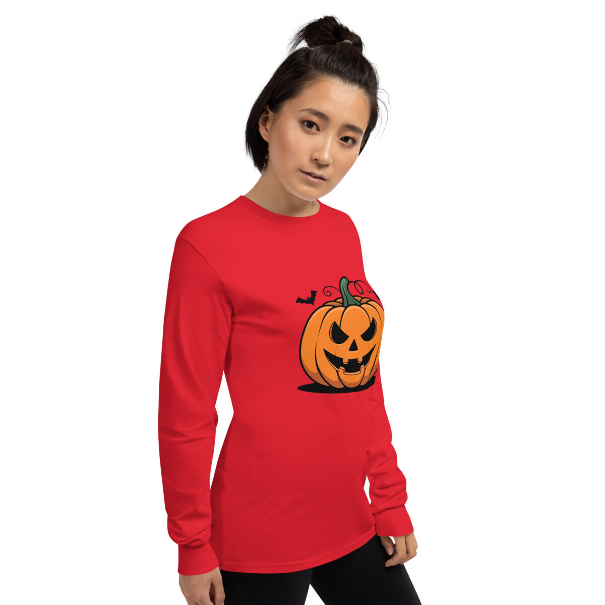 Classic Jack-O'-Lantern Unisex Long-Sleeve T-Shirt - Image 7