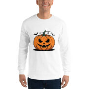Classic Jack-O'-Lantern Unisex Long-Sleeve T-Shirt - Image 5