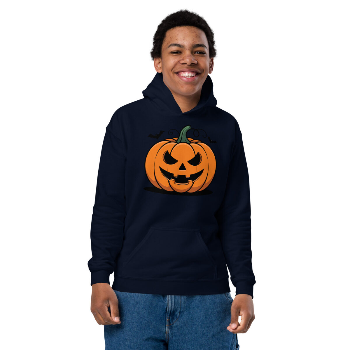 Classic Jack-O'-Lantern Youth Hoodie - Image 8