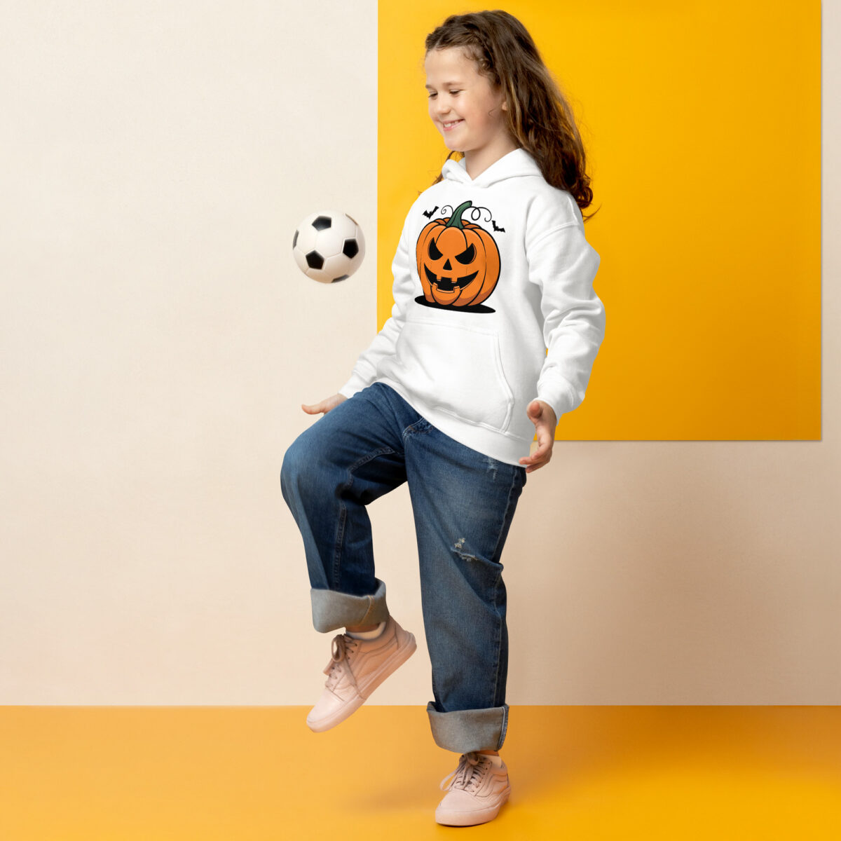 Classic Jack-O'-Lantern Youth Hoodie - Image 6