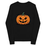 Classic Jack-O'-Lantern Youth Long-Sleeve T-Shirt